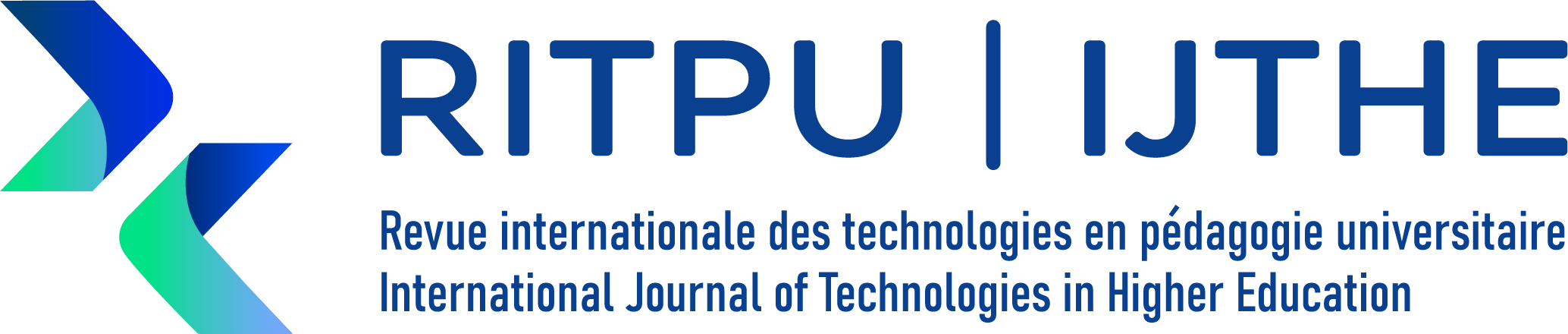 Revue internationale des technologies en pédagogie universitaire